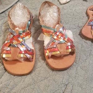 Freepeople San Juan Herache Leather Sandels